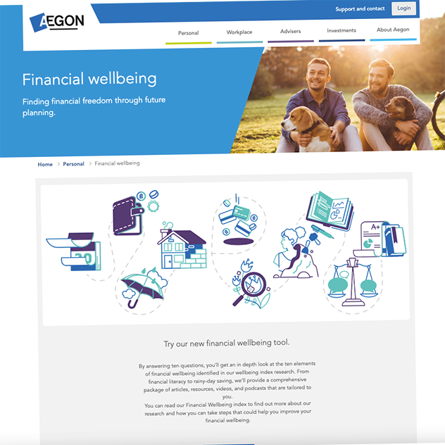Aegon Wellbeing Hub